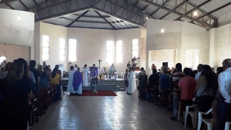 Emotiva despedida al Padre Raúl Contreras