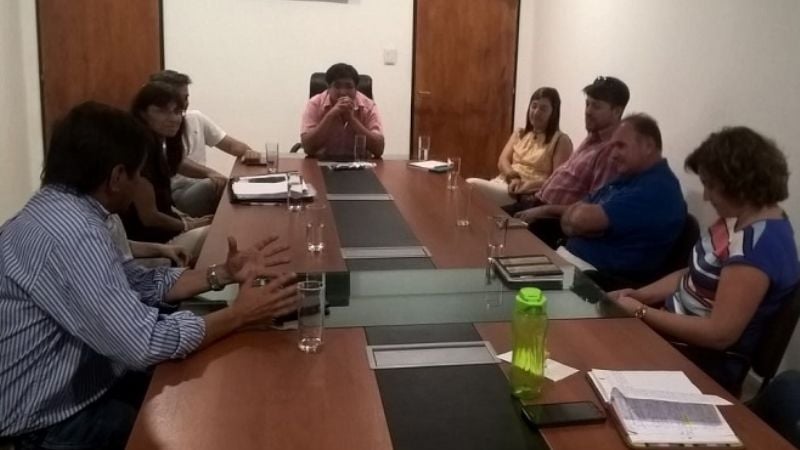 Olivícolas se reunieron con el ministro de Producción