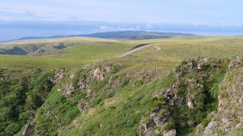 Vuelco en la cumbre del cerro Ancasti