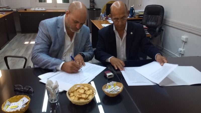 Convenio para desarrollar sistema de biomonitoreo de calidad de aire