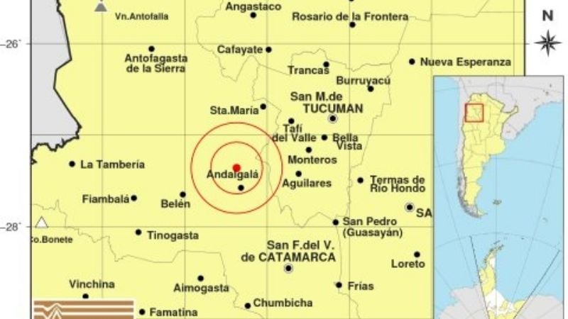 Temblor en el Oeste