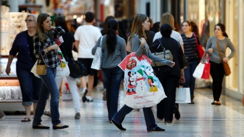 Subieron las ventas minoristas un 0,8% en la Navidad