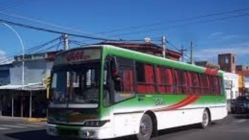 Conductor se fugó tras chocar con un colectivo