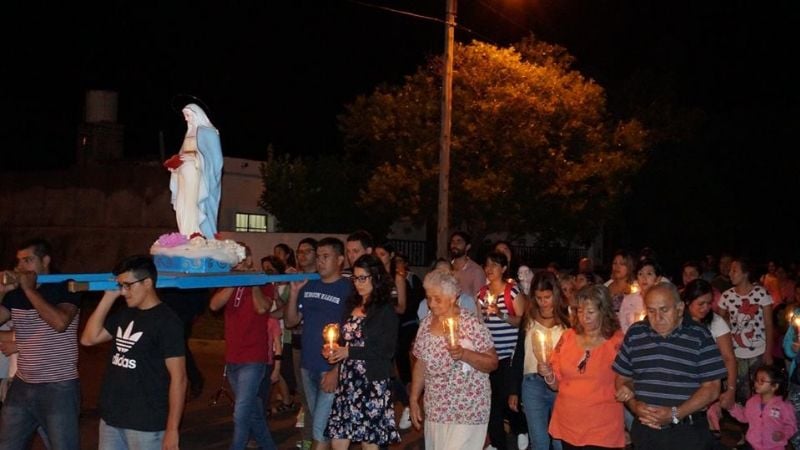 Embarazadas bendecidas en la fiesta de la Virgen de la Dulce Espera