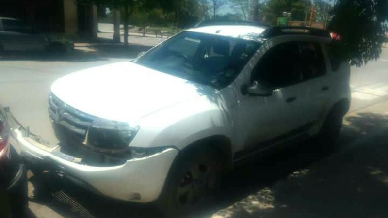 Varios accidentes en Recreo, con un motociclista fracturado