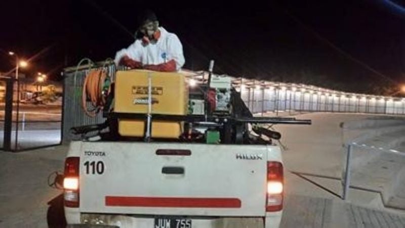 Fumigaciones en Andalgalá