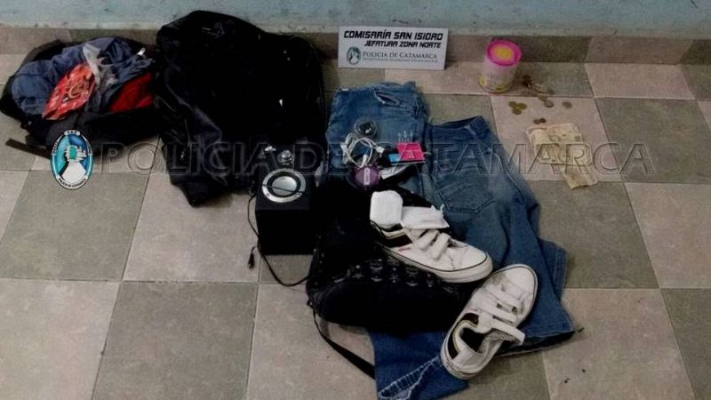 Aprehenden a un hombre y recuperan elementos