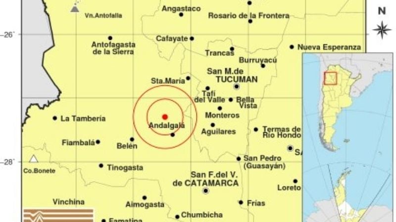 Dos temblores en menos de una hora