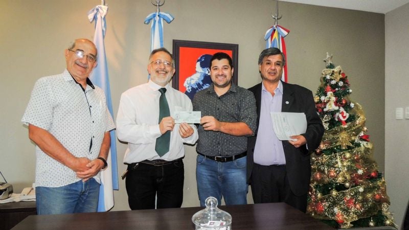 El Senado otorgó ayuda económica al Círculo de Periodistas Deportivos