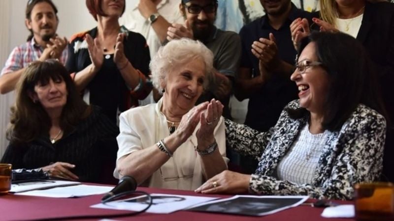 Abuelas confirmó la restitución de la nieta 127