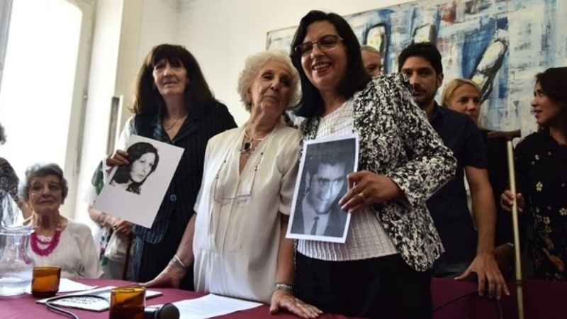 Abuelas confirmó la restitución de la nieta 127