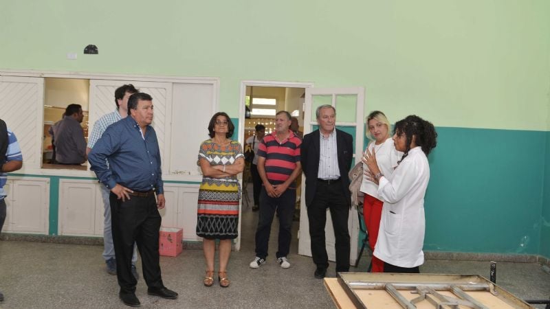 Lucía inauguró las obras del CAPS de Huillapima