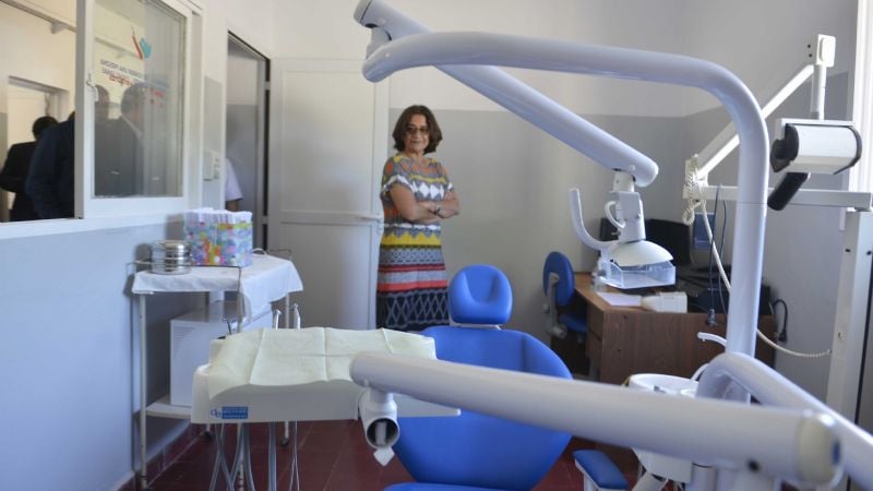 Lucía inauguró las obras del CAPS de Huillapima