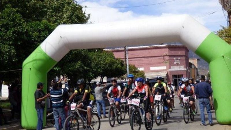 Bicicleteada recreativa en Andalgalá