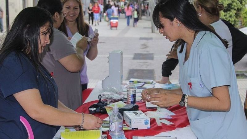 Se realizaron 240 test para detectar el HIV