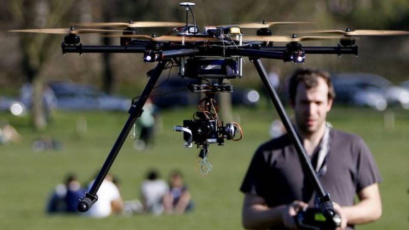 Curso piloto oficial de drone