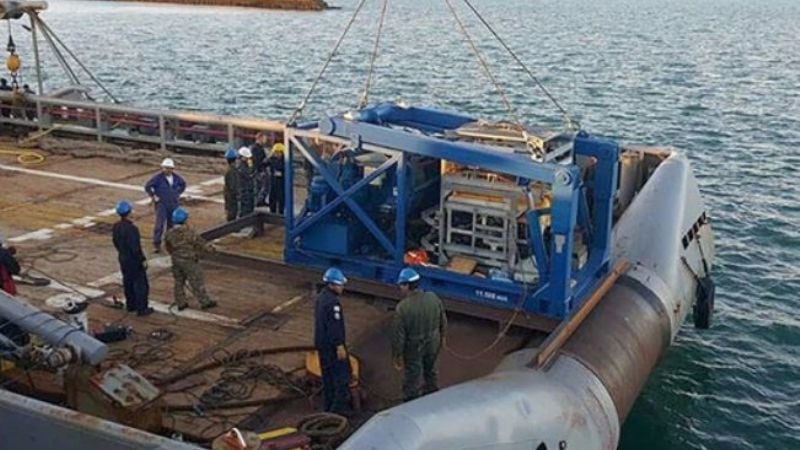ARA San Juan: descartan un contacto a 950 metros de profundidad
