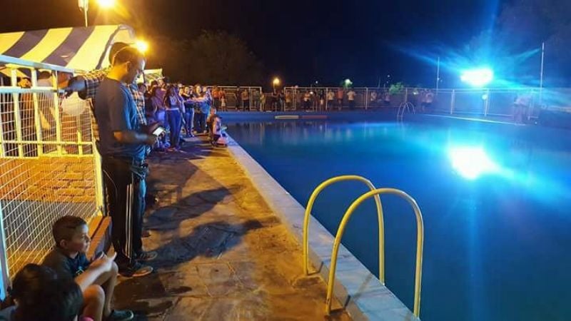 Apertura de la temporada de pileta y colonia de vacaciones en Recreo