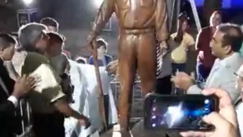 Inauguraron el Paseo Público "Faustino Lazarte"