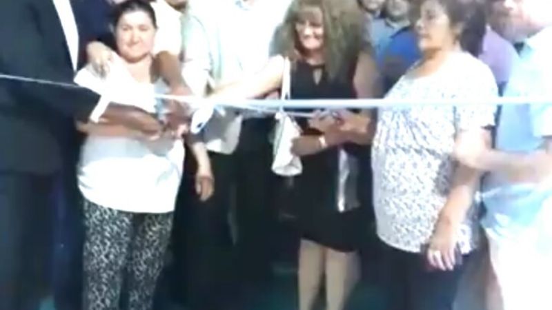 Inauguraron el Paseo Público "Faustino Lazarte"