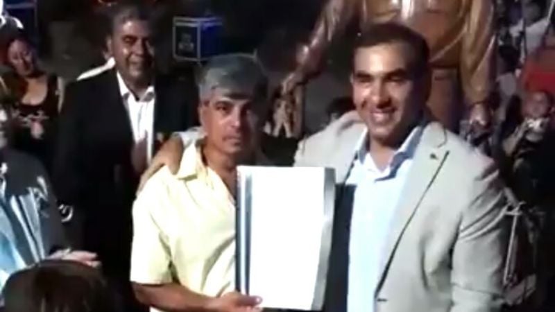 Inauguraron el Paseo Público "Faustino Lazarte"