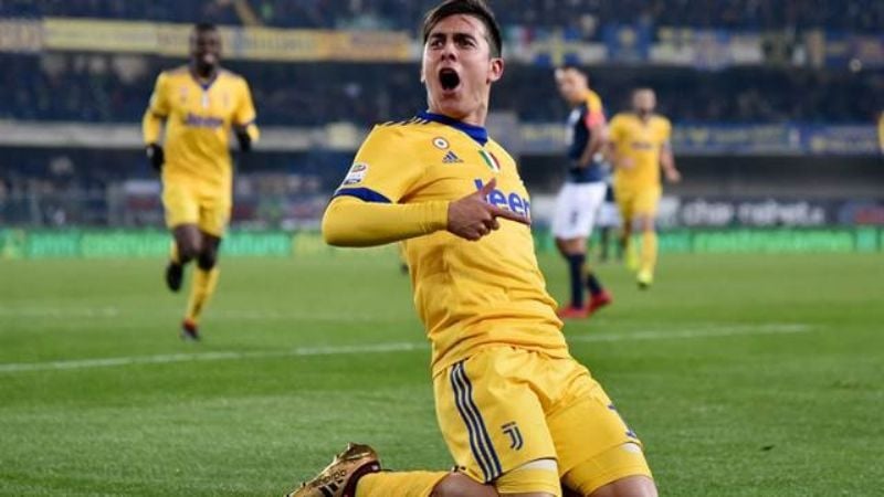 Doblete de Paulo Dybala en el triunfo de la Juventus