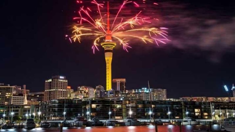 Nueva Zelanda y otras ciudades ya recibieron el año 2018