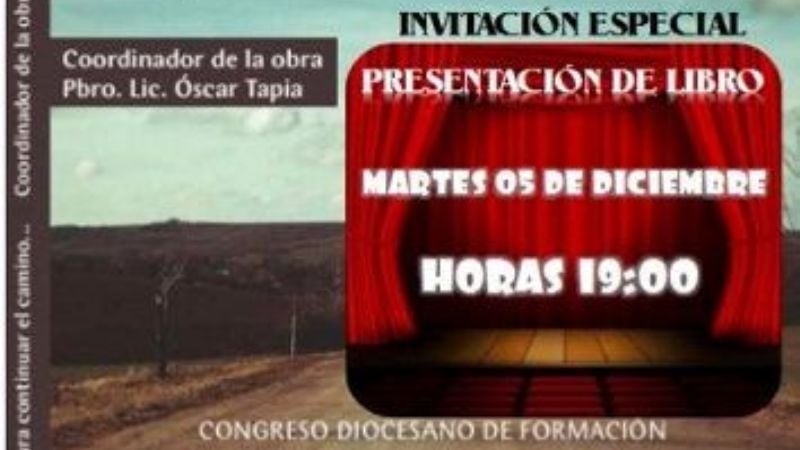 Presentan libro del Congreso de Formación de los Discípulos Misioneros