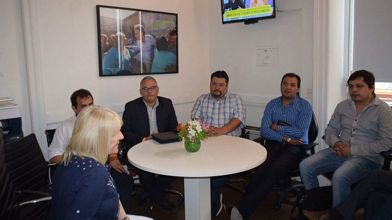 Sánchez realizó gestiones en Buenos Aires