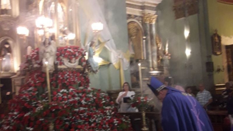 El deporte y los mercantiles rindieron homenaje a la Virgen