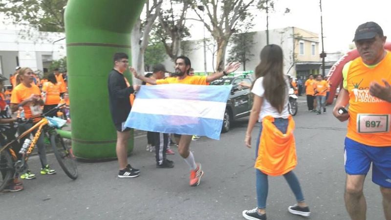 Ritmo de “chaya” en los podios de la “ECA Solidaria”