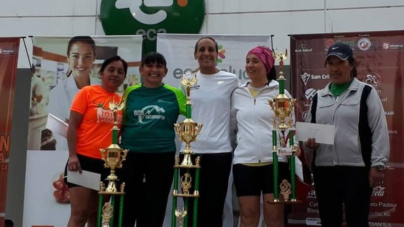 Ritmo de “chaya” en los podios de la “ECA Solidaria”