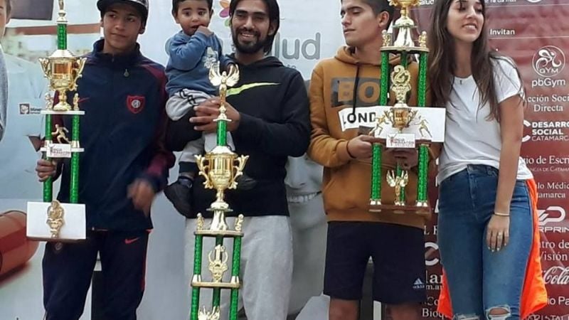 Ritmo de “chaya” en los podios de la “ECA Solidaria”