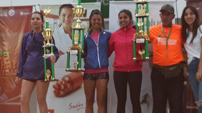 Ritmo de “chaya” en los podios de la “ECA Solidaria”