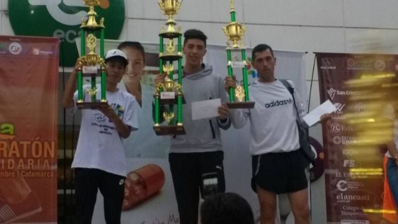 Ritmo de “chaya” en los podios de la “ECA Solidaria”