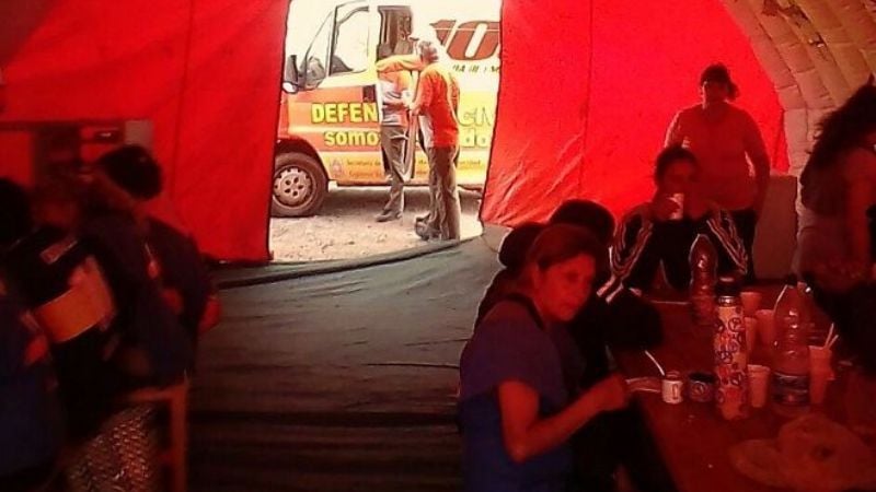 Defensa Civil asiste a peregrinos que llegan a Catamarca