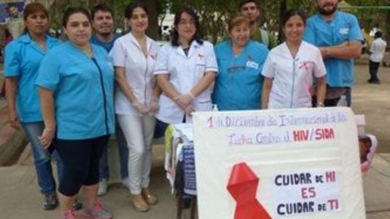 Campaña por el HIV en Andalgalá