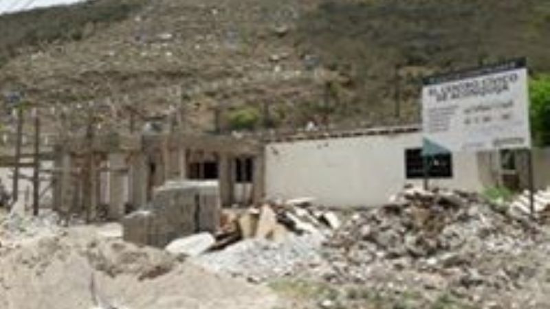 Aconquija construye su Centro Cívico