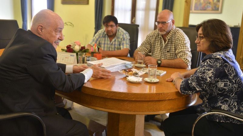 Lucía firmó convenios con el CFI