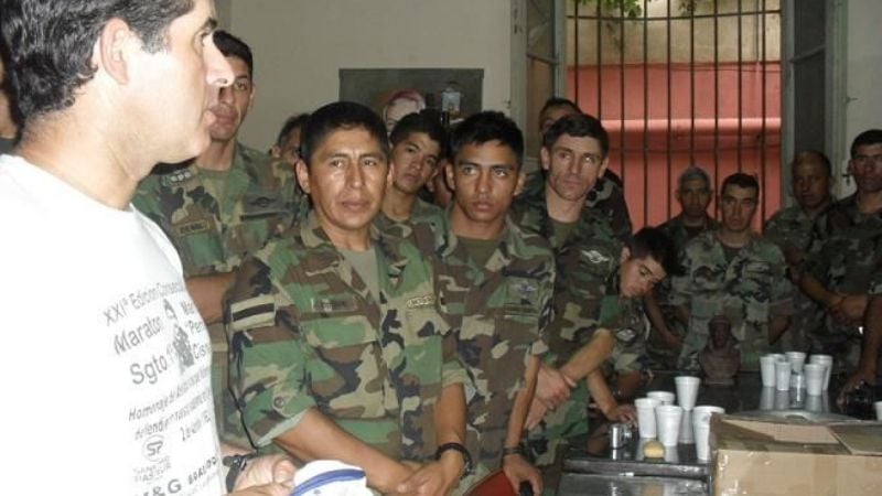 Prueba atlética de militares desde Córdoba para honrar a su Patrona