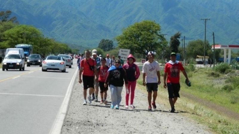 Piden precaución por los peregrinos en las rutas