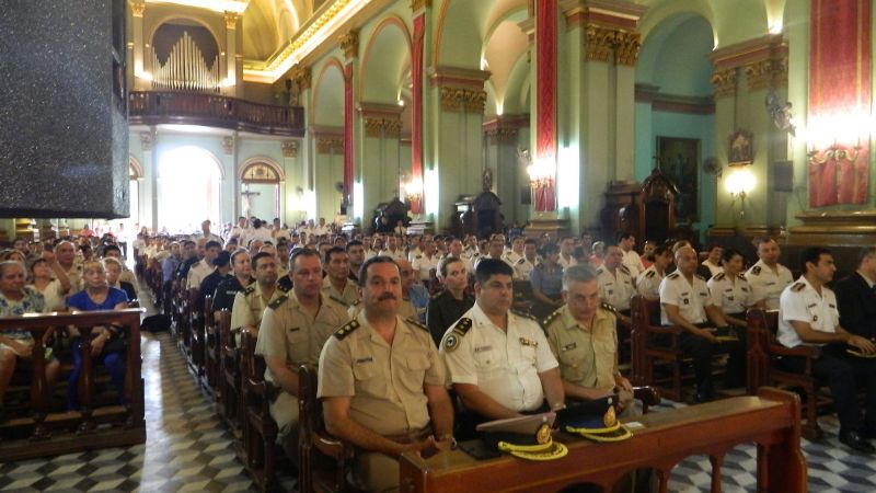 Las Fuerzas de Seguridad tributaron honores a Nuestra Señora del Valle