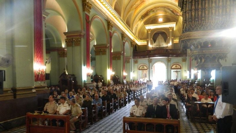Las Fuerzas de Seguridad tributaron honores a Nuestra Señora del Valle