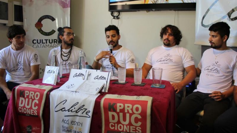 Calibre presentará su disco con un show