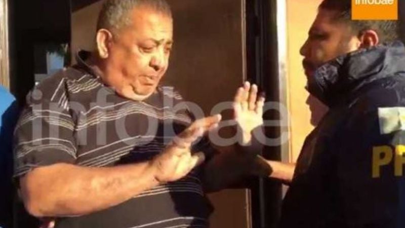 Detuvieron a Carlos Zannini y a Luis D'Elía