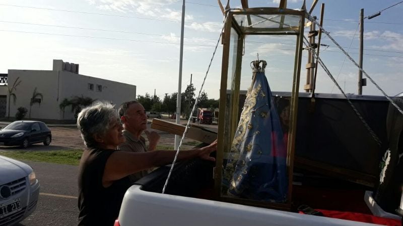 Partió hacia la Catedral la peregrinación de Recreo
