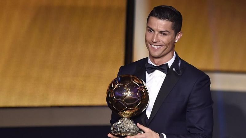 Cristiano Ronaldo consiguió su quinto Balón de Oro