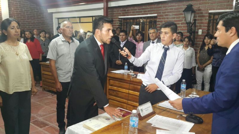 Juraron los concejales Álvaro Herrero, Soledad Condorí y Martin Ríos