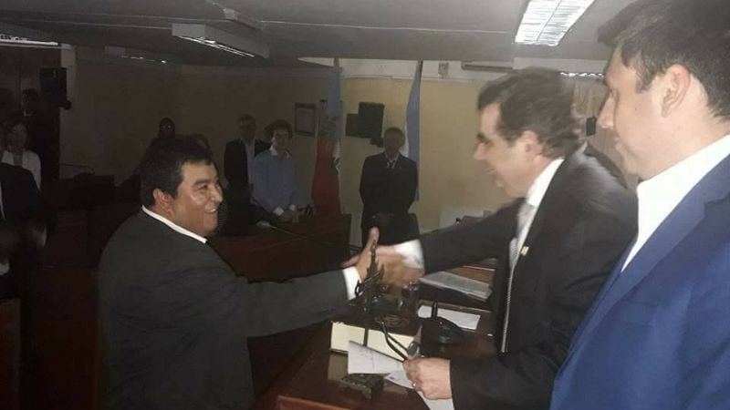 Guillo Marenco juró como subsecretario en Diputados