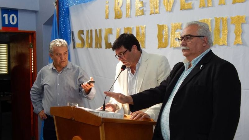 Olveira asumió su tercer mandato como intendente de Los Altos